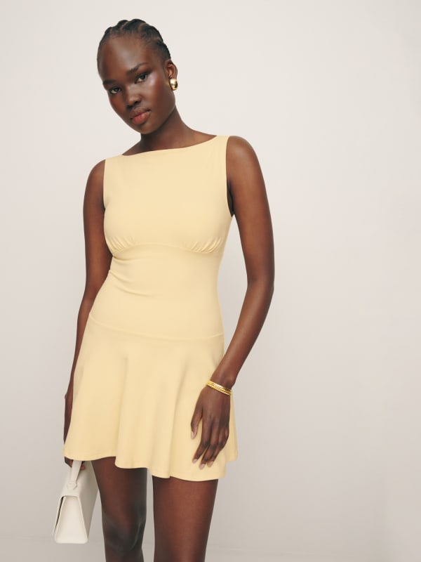 Mayve Knit Dress - Parmesan